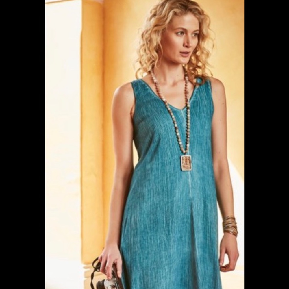 Flowy Teal Sonoma Dress